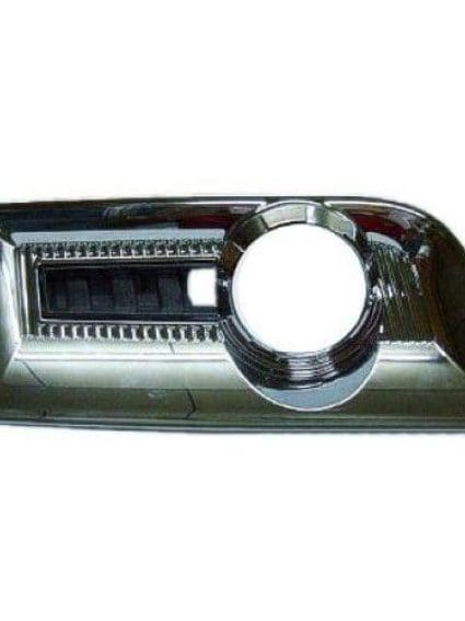 GM1038123 Front Bumper Insert Fog Light Bezel Driver Side